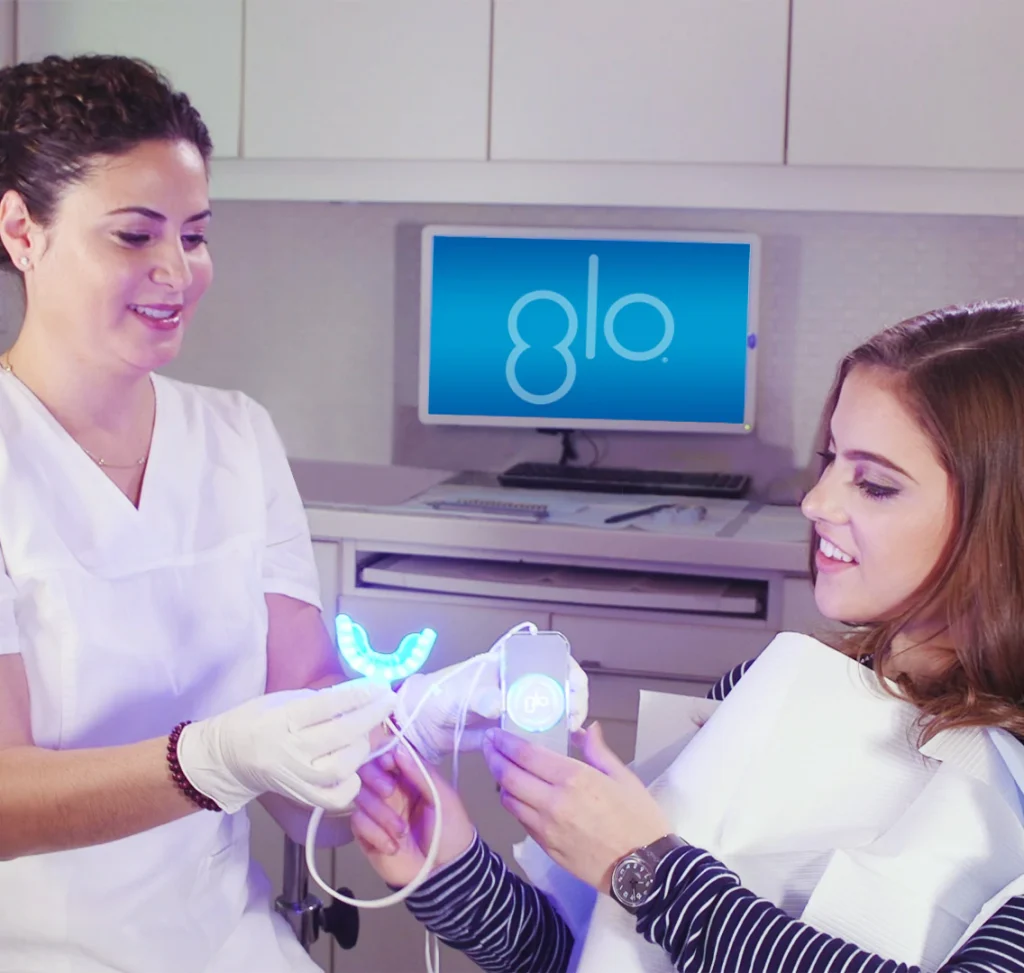 How effective is the glo brilliant teeth whitening device