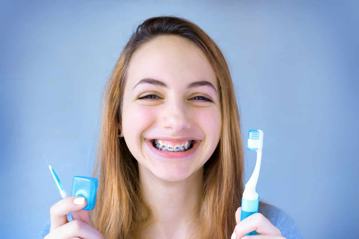 can you use electric tooth brush on braces