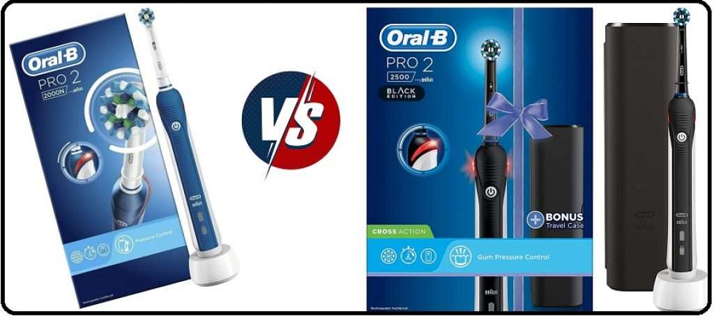 Oral-B Pro 2000 Vs. Pro 2500: Key Differences
