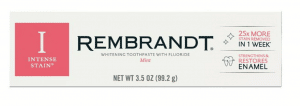 5.REMBRANDT Intense Stain Whitening Toothpaste: